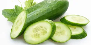 Sliced Fresh Green Cucumber Fruit Wallpaper