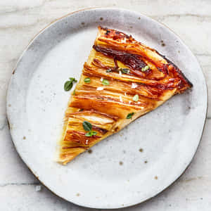 Sliced Pie Burnt Tart Wallpaper