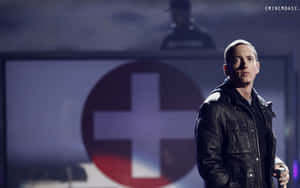 Slim Shady Red Cross Wallpaper