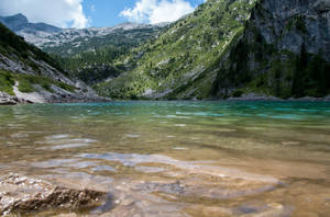 Slovenia Lake Krn Wallpaper