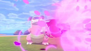 Slowbro Attack Wallpaper