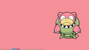 Slowbro Enjoying A Peaceful Afternoon Wallpaper