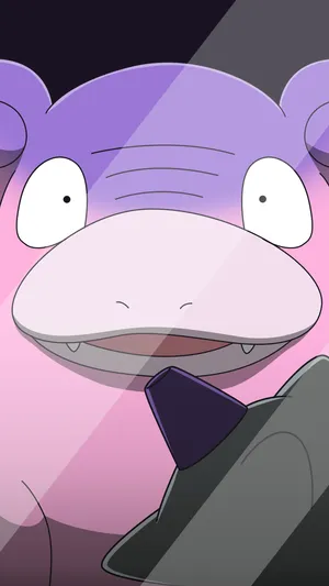 Slowbro Glass Wallpaper