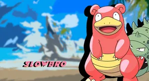 Slowbro Poster Wallpaper