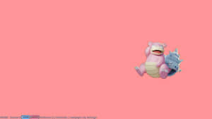 Slowbro, The Relaxed Water-psychic Pokémon Wallpaper