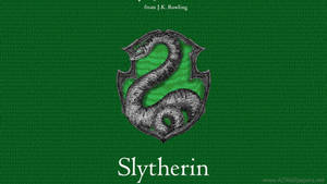 Slytherin Aesthetic Bright Green Poster Wallpaper