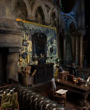 Slytherin Common Room Harry Potter Wallpaper