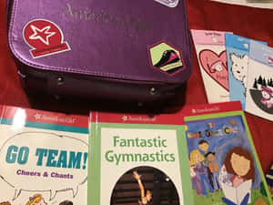 Small And Stylish Purple Luggage Wallpaper