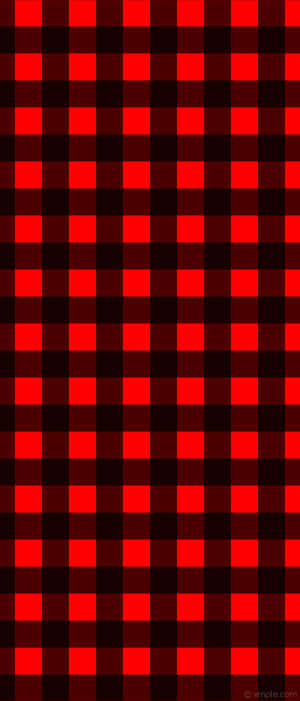 Small Black And Red Plaid Squares Wallpaper