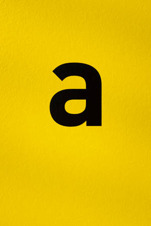 Small Letter A Font Wallpaper