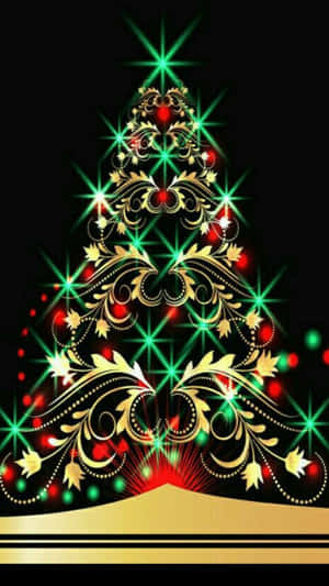 Smartphone Celebrating The Holidays Wallpaper