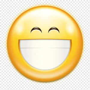 Smile Big Emoji Teeth Wallpaper