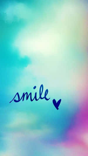 Smile Heart Sky Aesthetic.jpg Wallpaper
