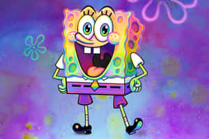 Smiling Aesthetic Spongebob Squarepants Wallpaper