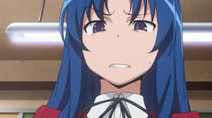 Smiling Ami Kawashima In A Playful Pose Wallpaper