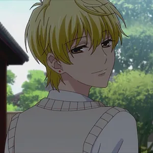 Smiling Anime Character Momiji Sohma Wallpaper