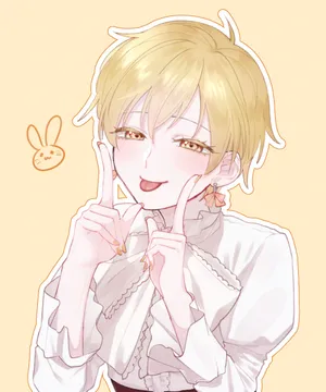 Smiling Anime Character Momiji Sohma Wallpaper