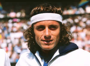 Smiling Closeup Front Profile Guillermo Vilas Wallpaper