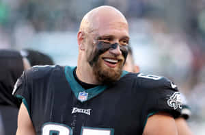 Smiling Football Player Lane Johnson Wallpaper