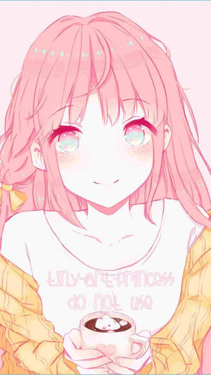 Smiling Girl Cute Aesthetic Wallpaper