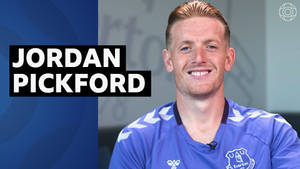 Smiling Jordan Pickford Wallpaper