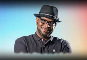 Smiling Manin Hat Wallpaper