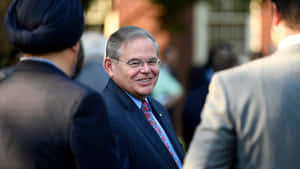 Smiling Robert Menendez Wallpaper