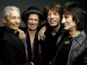 Smiling Rolling Stones Wallpaper