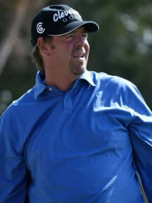 Smiling Steve Lowery Standing Outdoor Wallpaper