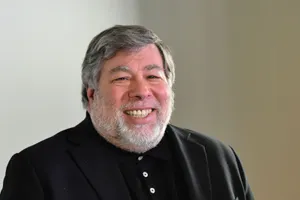 Smiling Steve Wozniak Portrait Wallpaper
