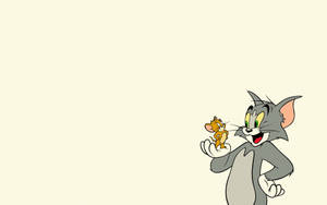 Smiling Tom And Jerry Iphone Wallpaper