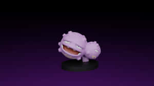 Smiling Weezing Figurine Wallpaper