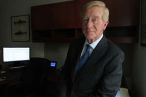 Smiling William Weld Wallpaper