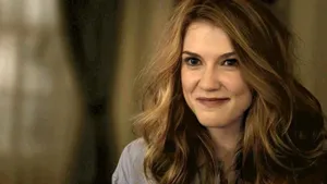 Smiling Woman Indoor Portrait Wallpaper