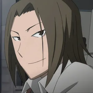 Smirking Anime Character Wallpaper