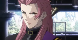 Smirking Anime Character Biba Amatori Wallpaper