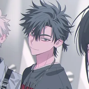 Smirking Anime Character Wallpaper