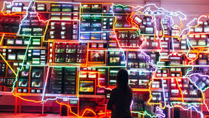 Smithsonian Electronic Superhighway Wallpaper