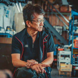 Smokey Nagata Top Secret Garage Wallpaper