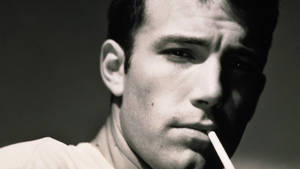 Smoking Ben Affleck Wallpaper