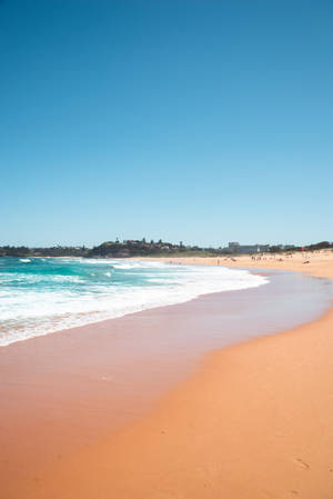 Smooth Beach Android Wallpaper