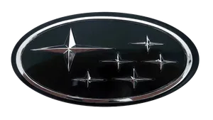 Smooth Subaru Logo Badge Wallpaper