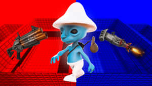 Smurf Alien Hybrid Adventure Wallpaper