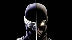 Snake Eyes And Cobra Commander Wallpaper