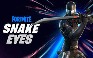 Snake Eyes Fortnite Poster Wallpaper