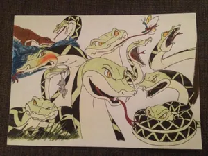 Snake From The Animals Of Farthing Wood Wallpaper