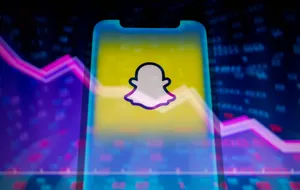Snapchat Logo Digital Backdrop Wallpaper