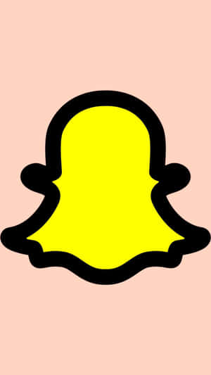 Snapchat Logo Yellow Ghost Wallpaper