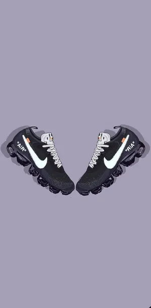 Sneaker Off-white Nike Vapormax Wallpaper