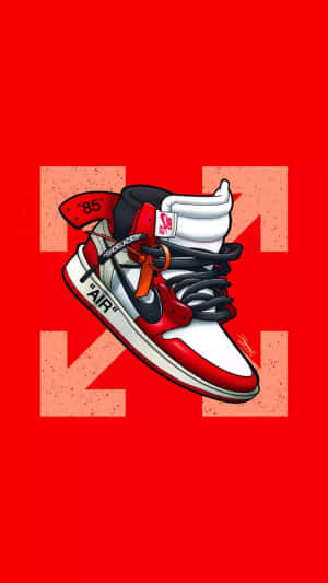 Sneakerhead Shoe Sketch Wallpaper